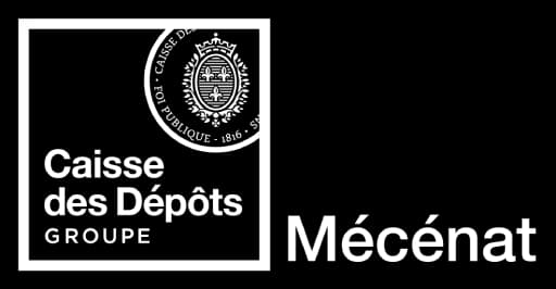 Logo du mécénat de la caisse des dépôt